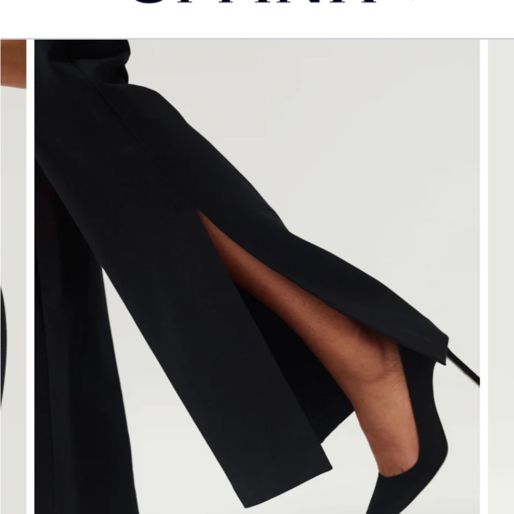 Spanx The Perfect Fit Split Hem Wide Leg